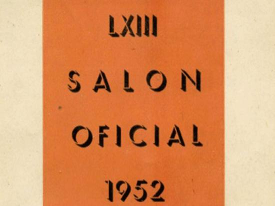 CATÁLOGO LXIII SALÓN OFICIAL 1952