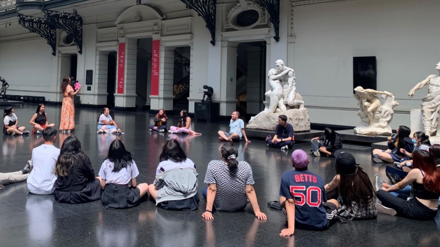 Recorrido mediado en el Museo de Bellas Artes