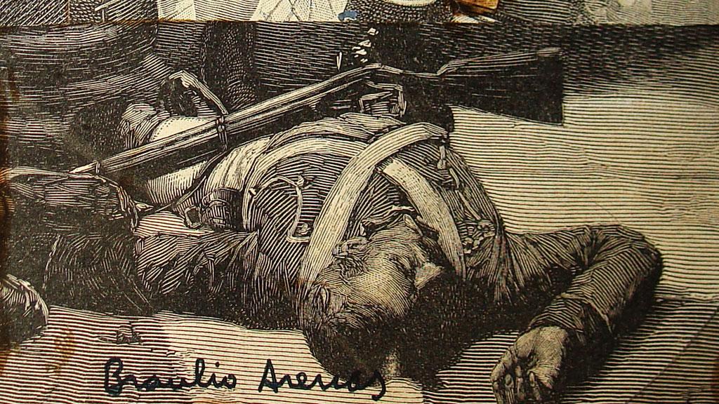 Detalle de collage de Braulio Arenas