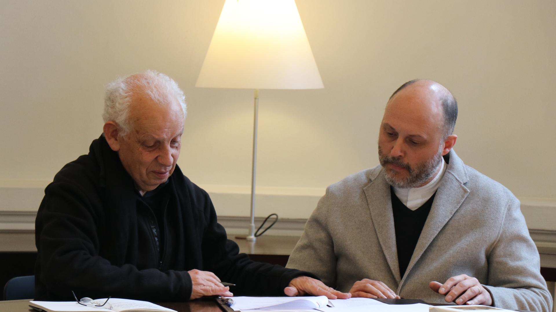 Firma donación Fondo Copello