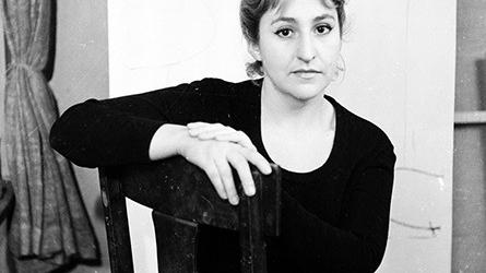 Retrato de Gracia Barrios, por Sergio Berthoud.