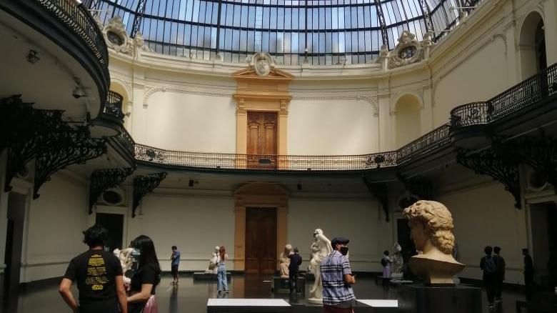 Hall central Museo Nacional de Bellas Artes