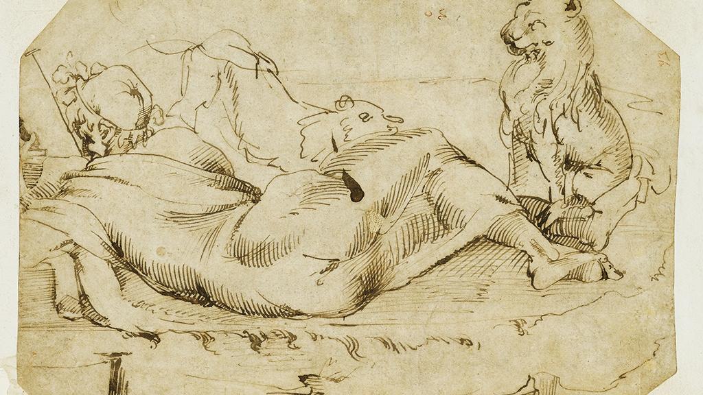 detalle dibujo del Codice Bonola