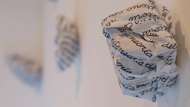 detalle de obra de Claudia Osorio