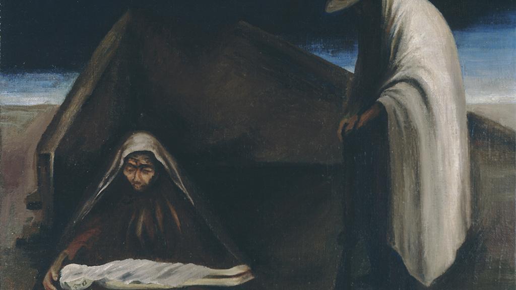 Detalle de obra de José Clemente Orozco