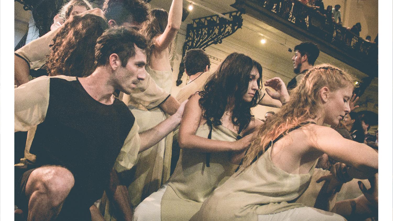 Tramas, Jose Vidal y Cía. en Museos de Medianoche 2016. Foto: Carolina Echeverria.