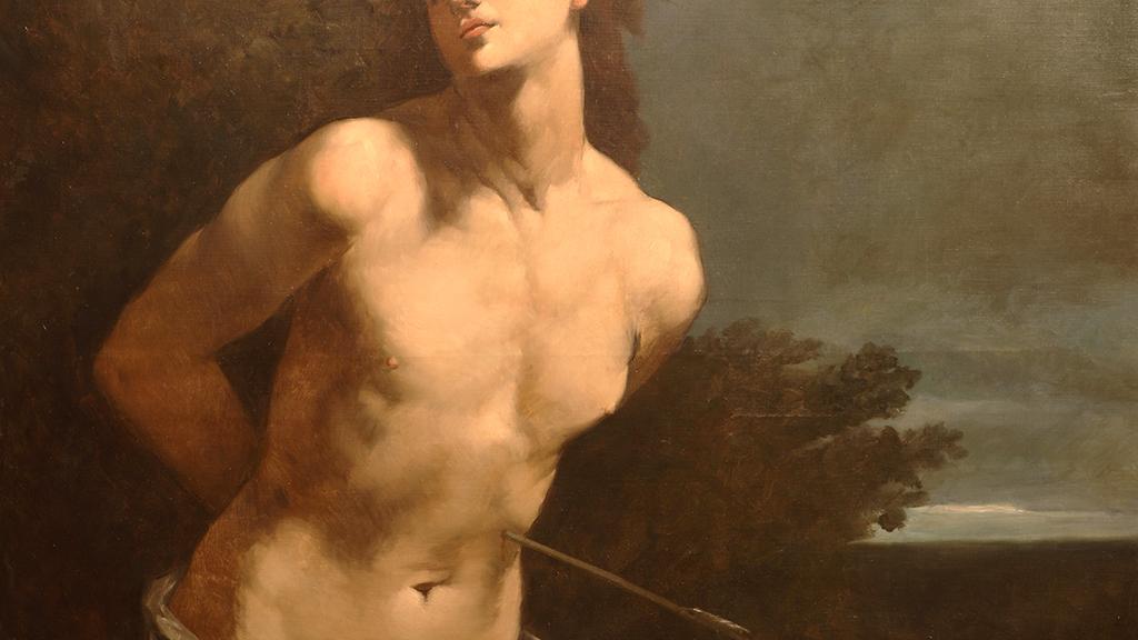 Detalle de obra San Sebastián, Col. MNBA