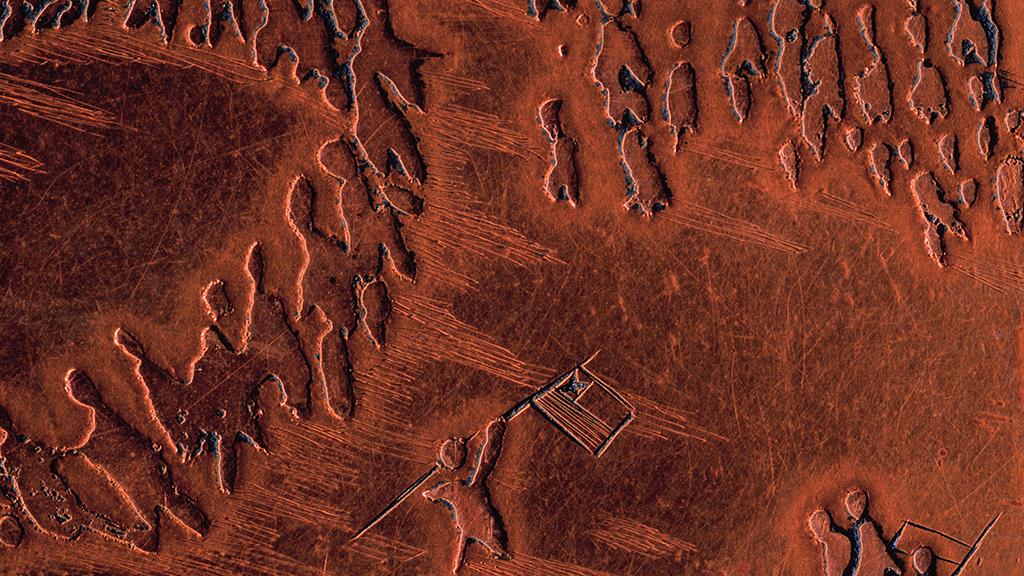 Matriz de cobre de La ronde de Nemesio Antúnez