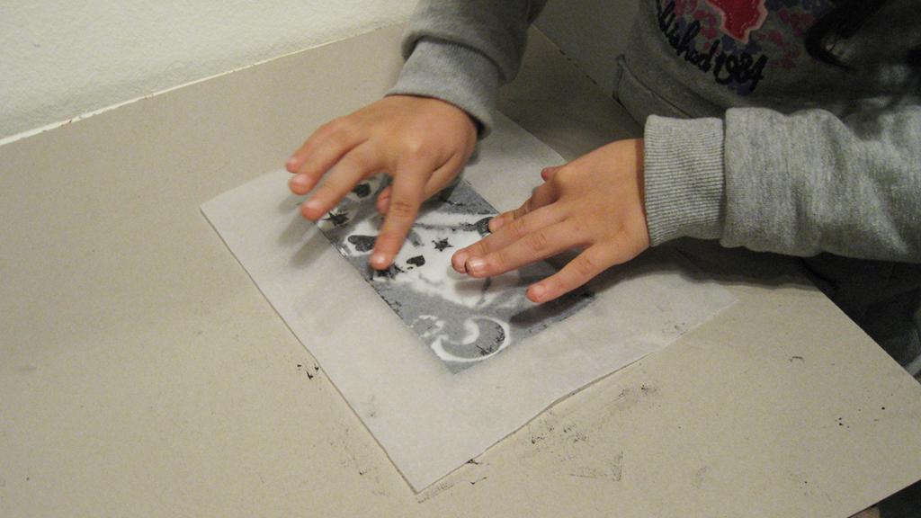 Taller de grabado Sala MNBA Plaza Vespucio