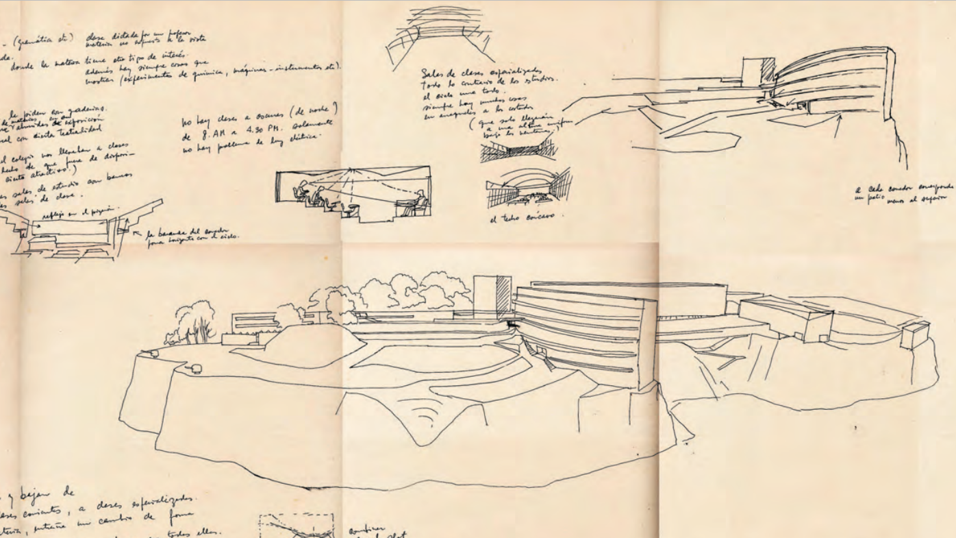 Dibujo de proyecto arquitectónico