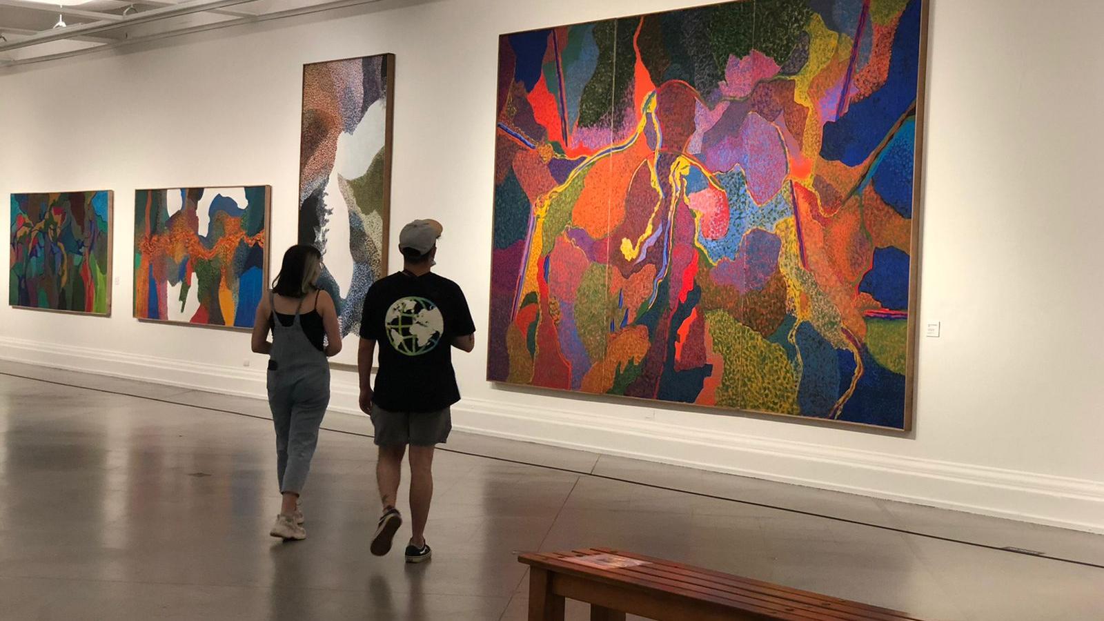 Exposición Francisco Mendez Labbé en sala Matta