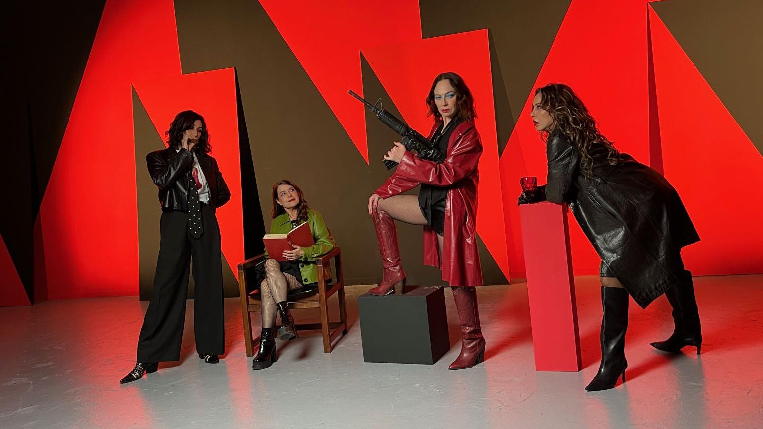 Fotografía del grupo Cleopatras, por Denise Lira Ratinoff