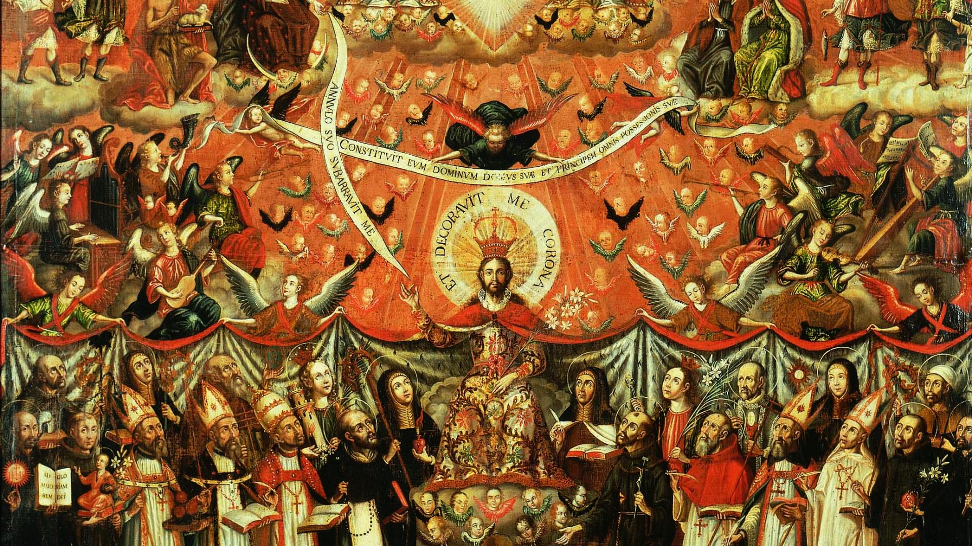 "Patrocinio de san José", Gaspar Miguel de Berrío en 1744 en Potosí (Bolivia). Col. MNBA