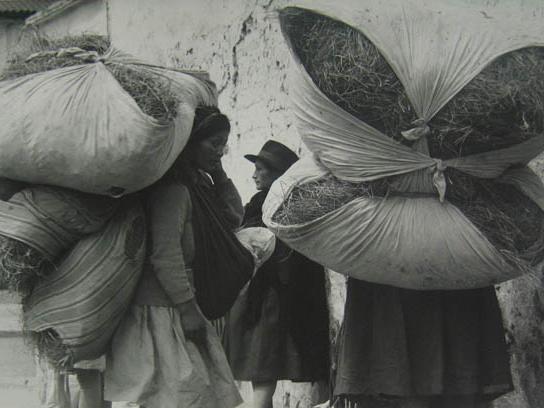 Mercado quiteño, Horacio Walker, s/f; Colección MNBA.