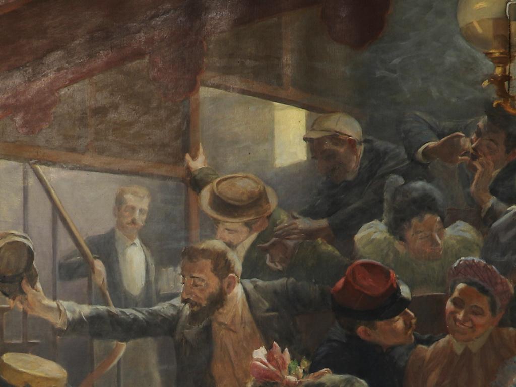 Detalle de obra de Juan Harris