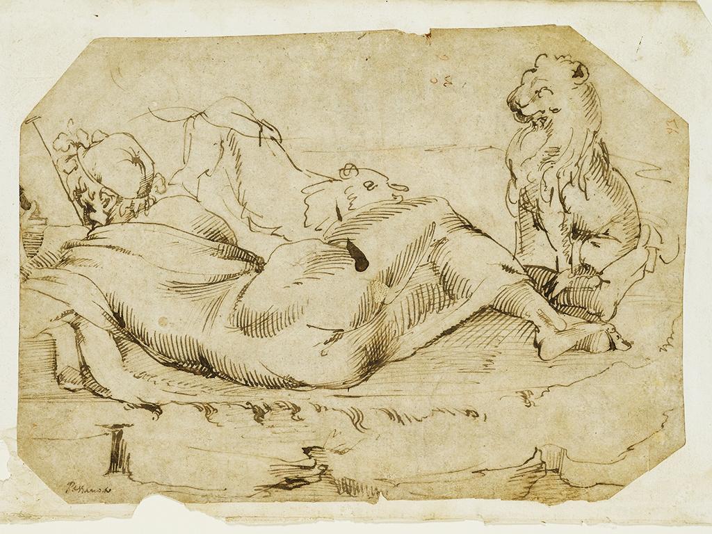 detalle dibujo del Codice Bonola