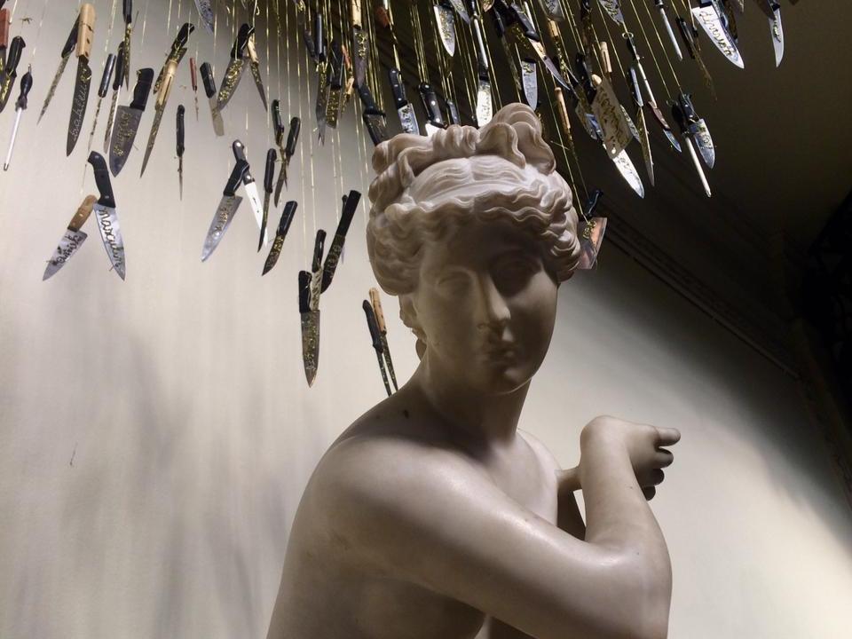 Intervención Léxico Doméstico, de Catalina Mena.