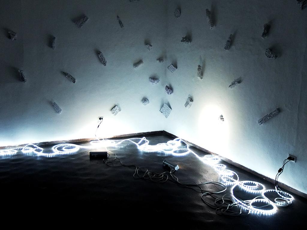 Detalle de obra de Claudia Osorio