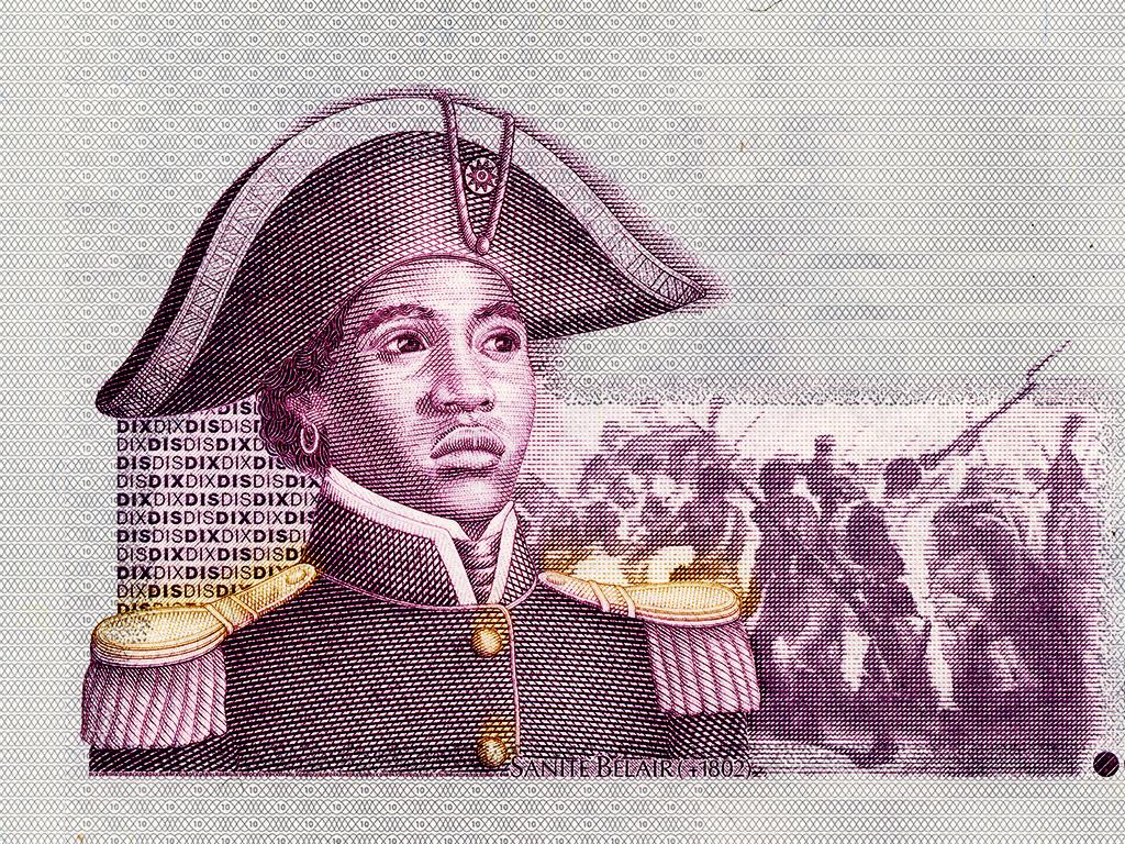 Detalle Haití10 gourdes-Belair