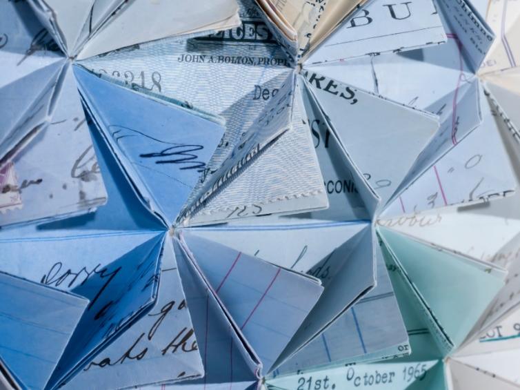 Composición No.6: Una línea horizontal y una línea vertical (detalle), 2013.