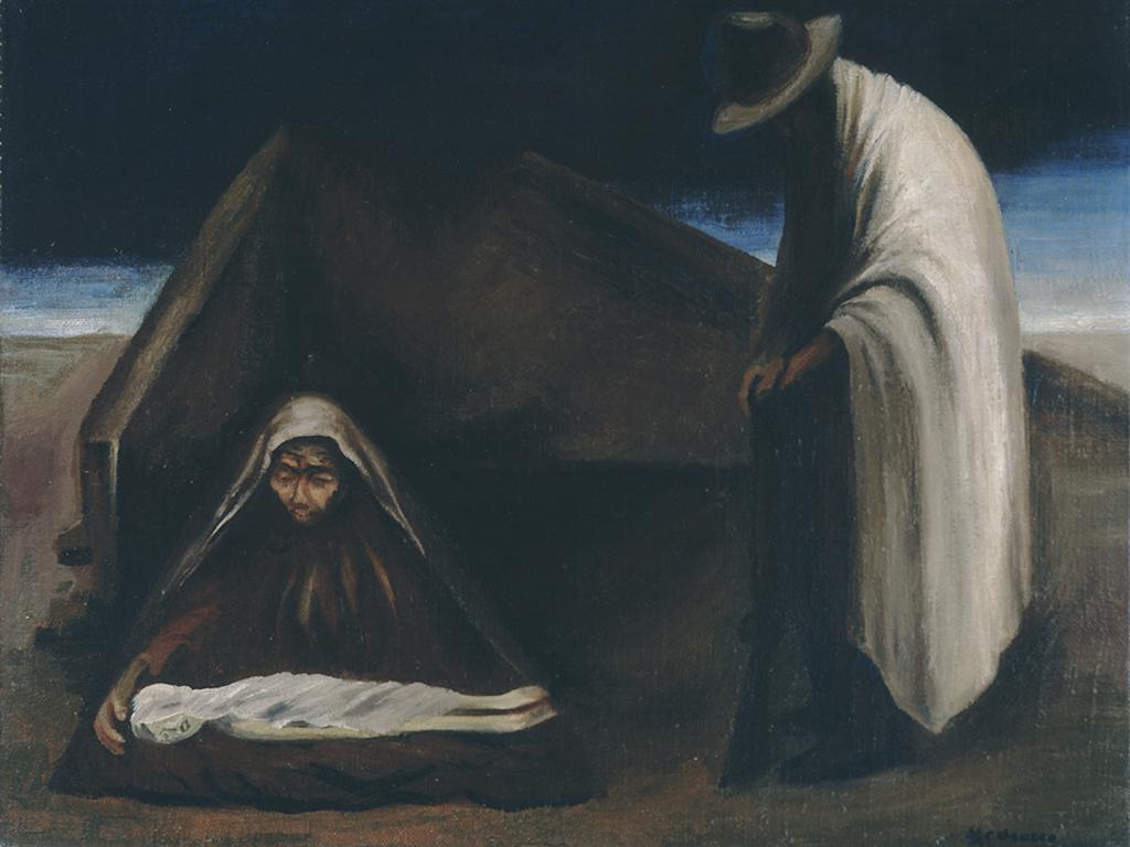 Detalle de obra de José Clemente Orozco