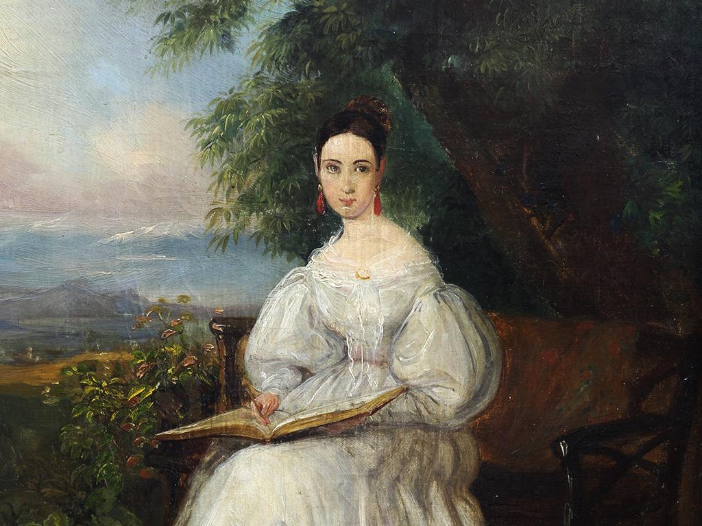 Detalle de obra en exposición