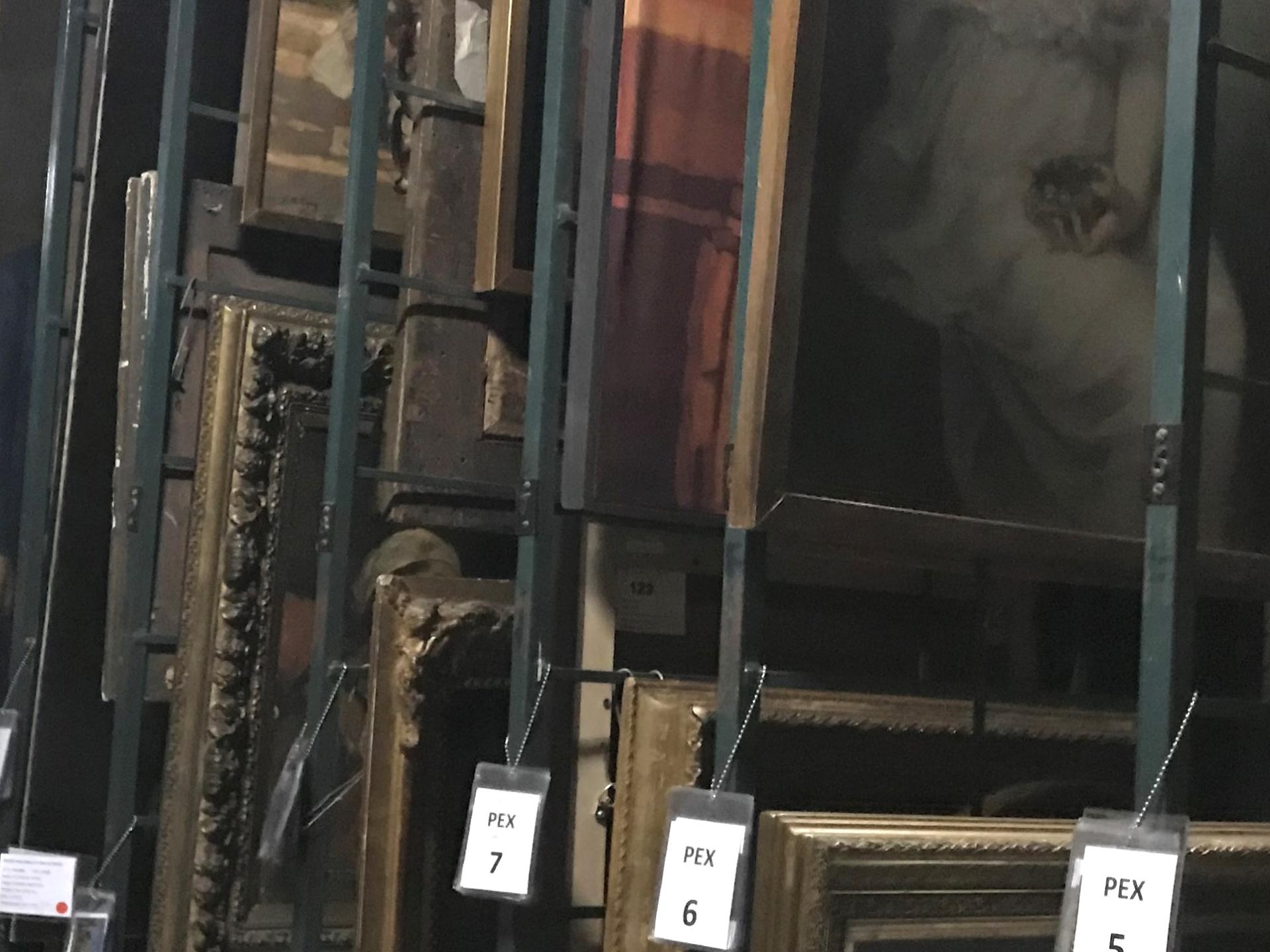 Depósitos del Museo Nacional de Bellas Artes