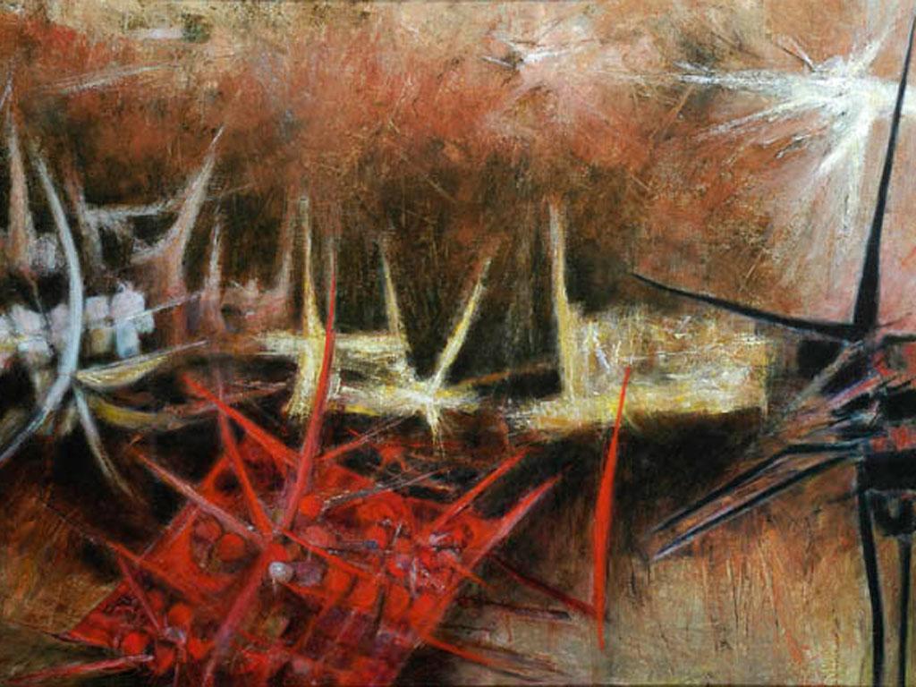 Detalle de Las lágrimas de Bizerta de Guillermo Núñez. Colección MNBA