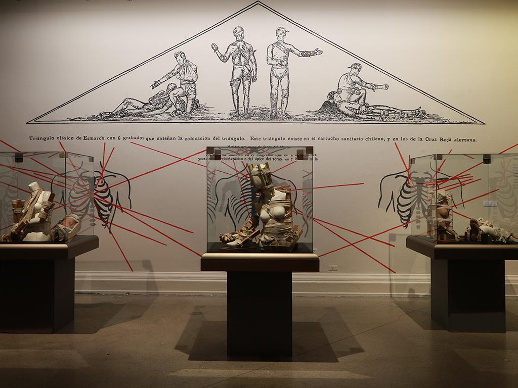 Obra de Mario Soro en exposición Menos es más