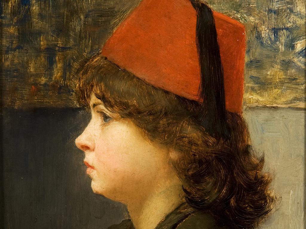 Detalle de obra de Alfredo Valenzuela Puelma