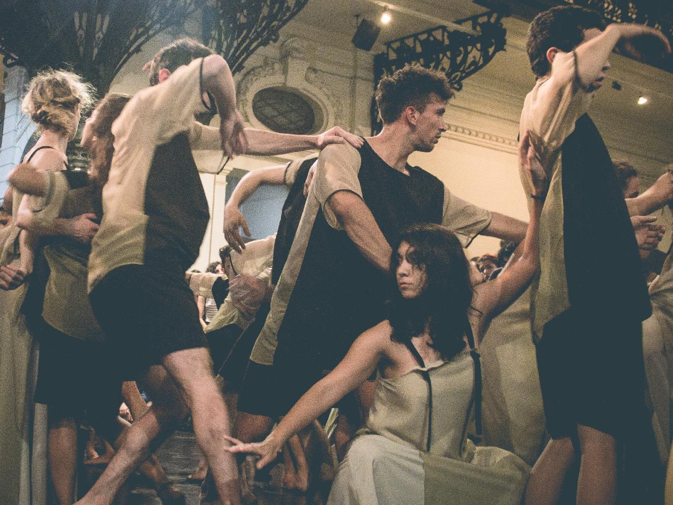 Tramas, Jose Vidal y Cía. en Museos de Medianoche 2016. Foto: Carolina Echeverría.