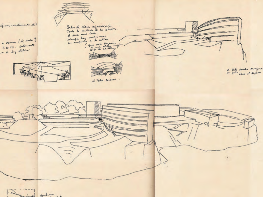 Dibujo de proyecto arquitectónico