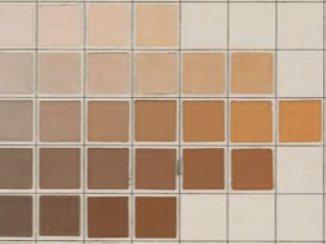 Detalle de catálogo de colores de Albert Henry Munsell