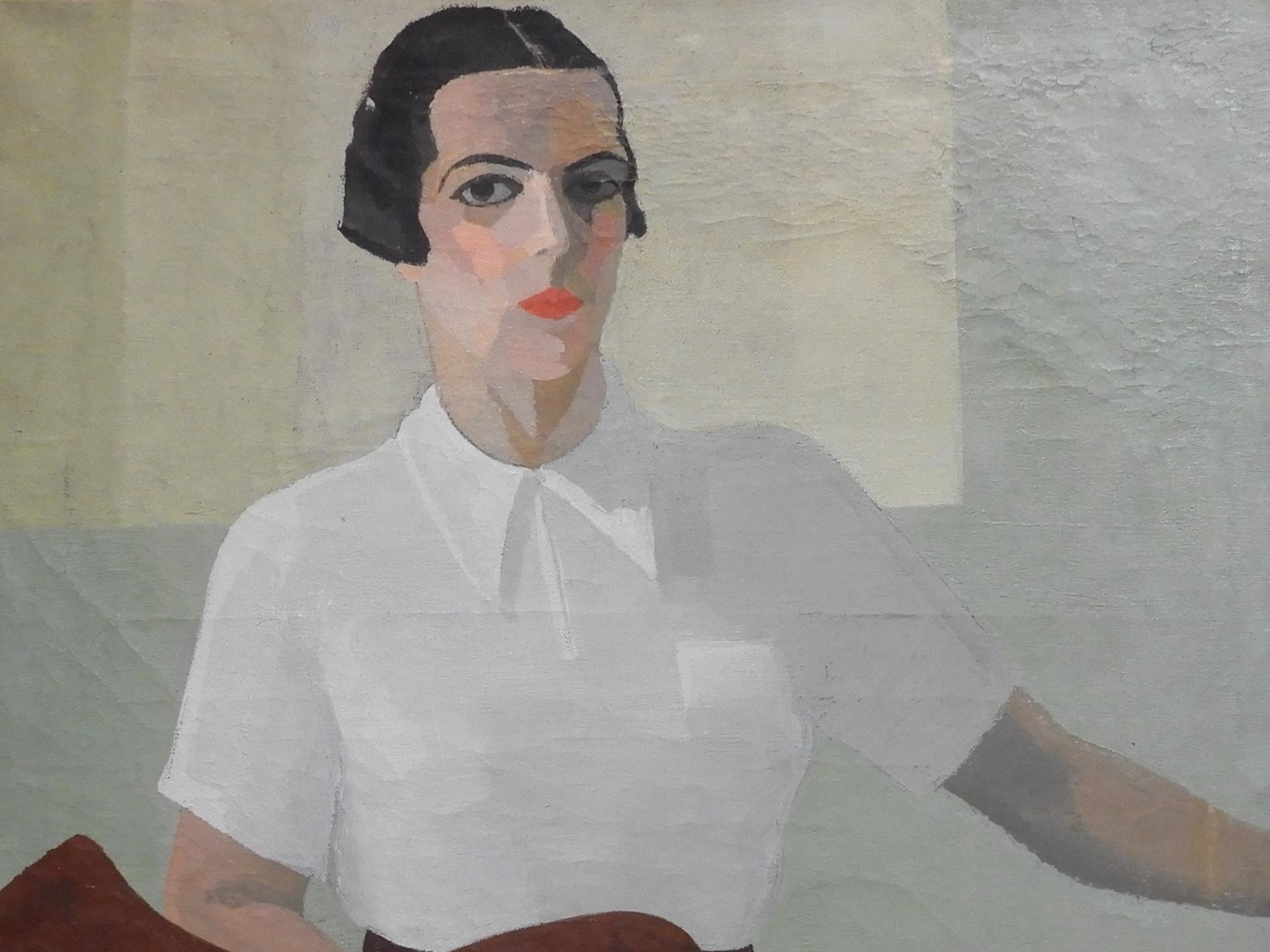 Autorretrato de la artista Petrona Viera