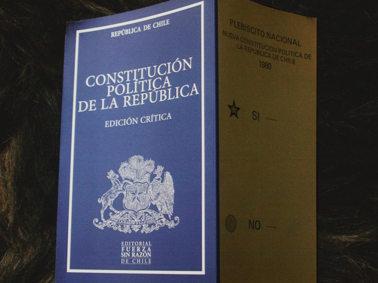 Libro de artista "Constitución de la República"
