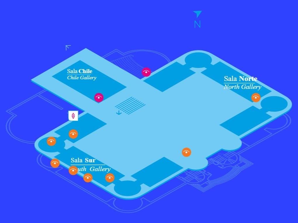 Mapa interactivo Museo de Bellas Artes