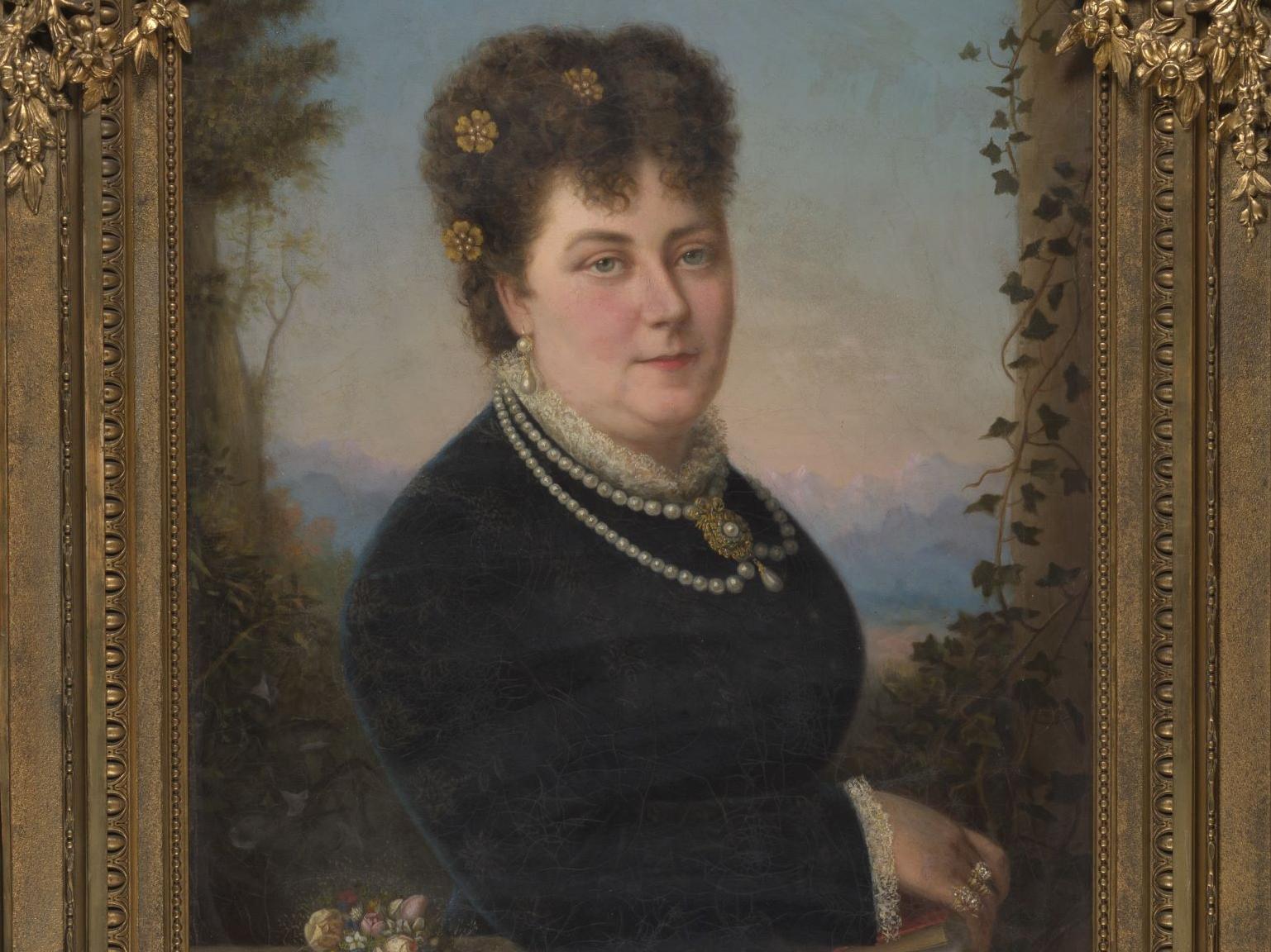 Retrato de Manuela Real de Azúa, por Agustina Gutiérrez