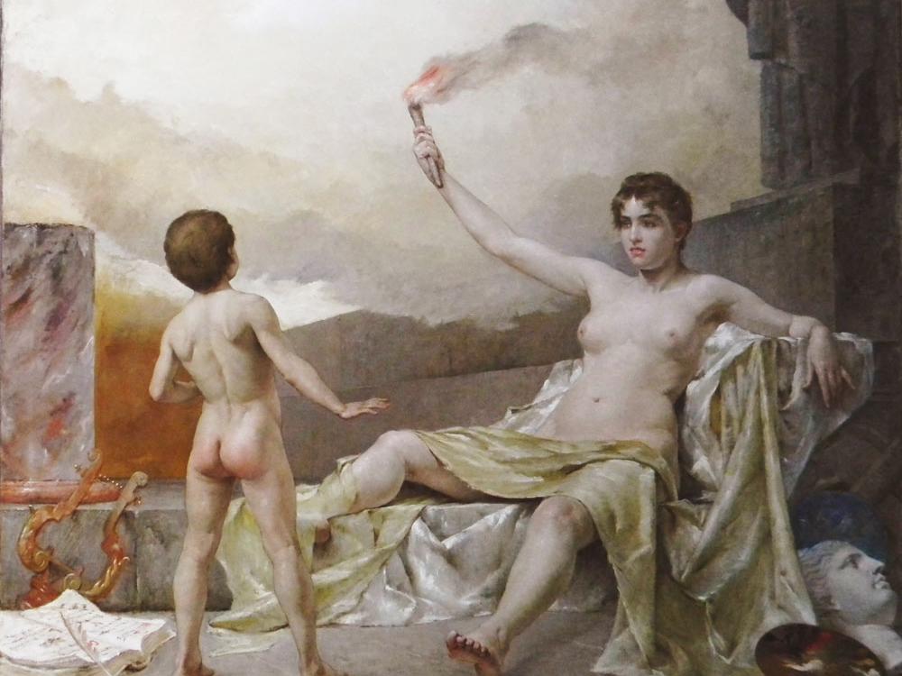 5. LA CIENCIA MOSTRANDO AL GENIO QUE SÓLO ELLA CONDUCE A