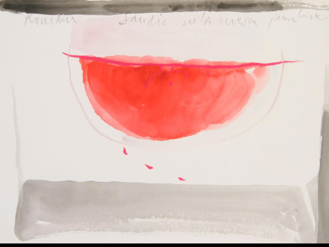 2. Roser Bru, Sandía en casa de Lisse