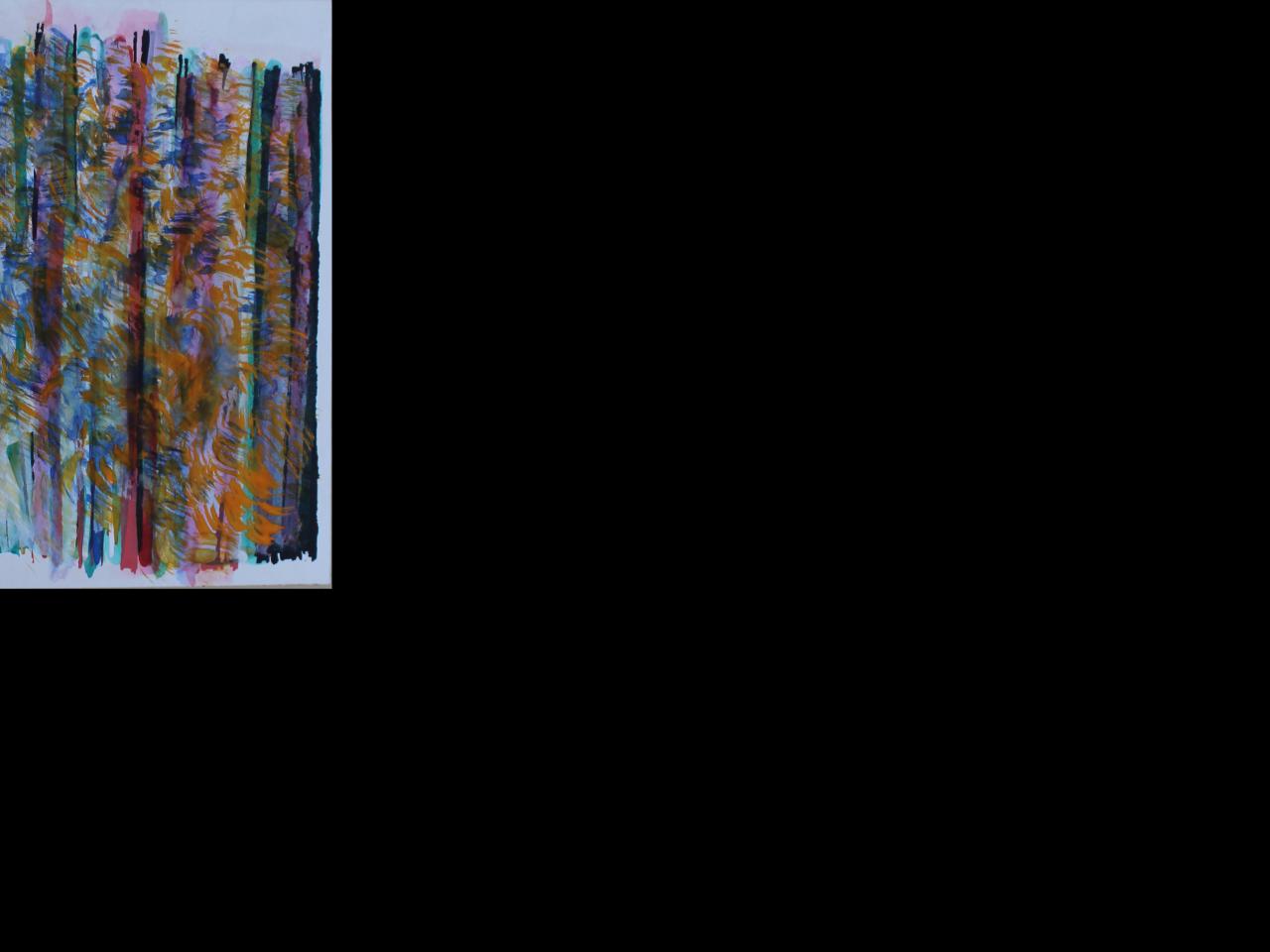 Transparencia cayendo en diagonal. 1981