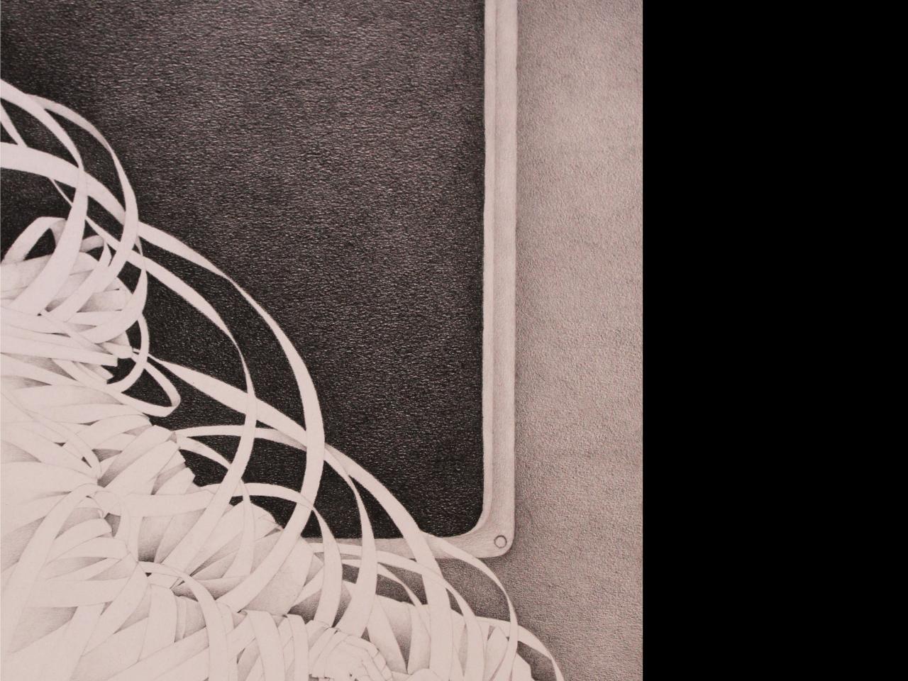 Lápiz color sobre papel