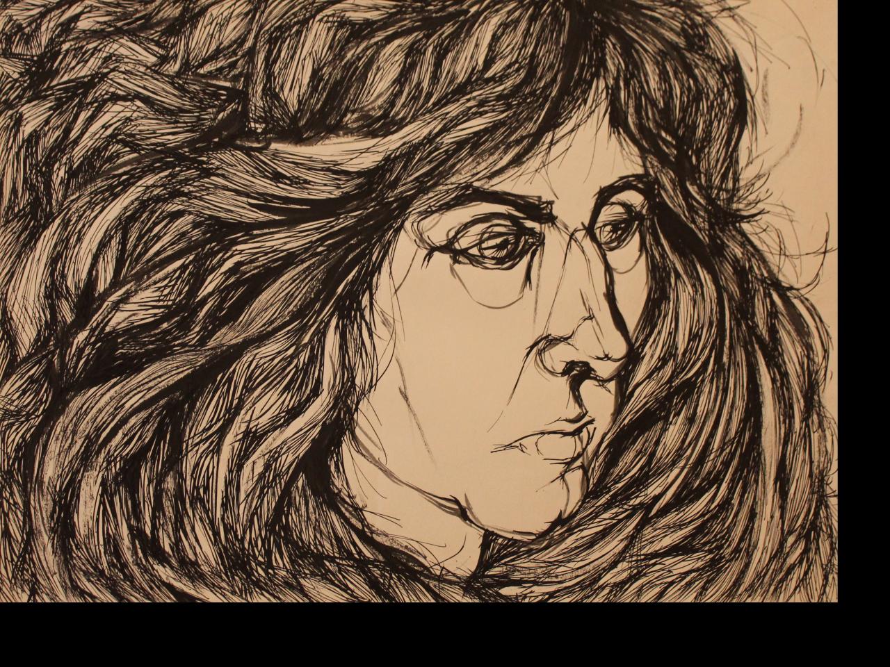 Tinta china sobre papel