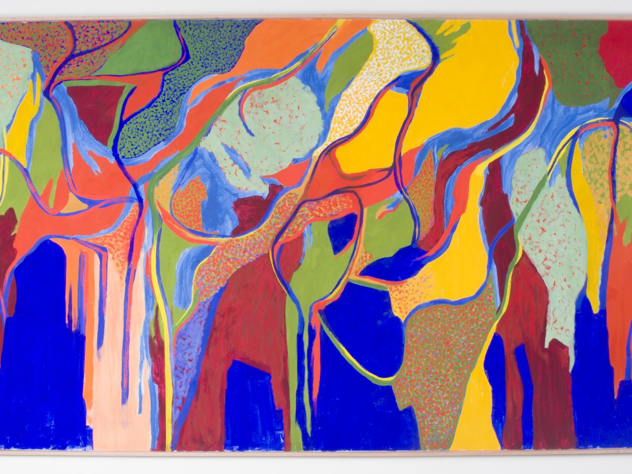 Sin título. 2010. Temple al huevo y óleo sobre tela