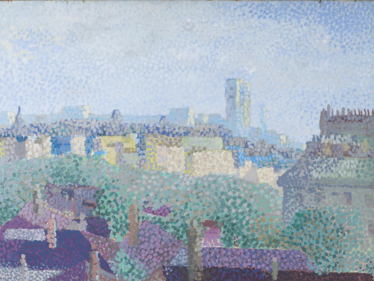 Temple al huevo y óleo sobre tela