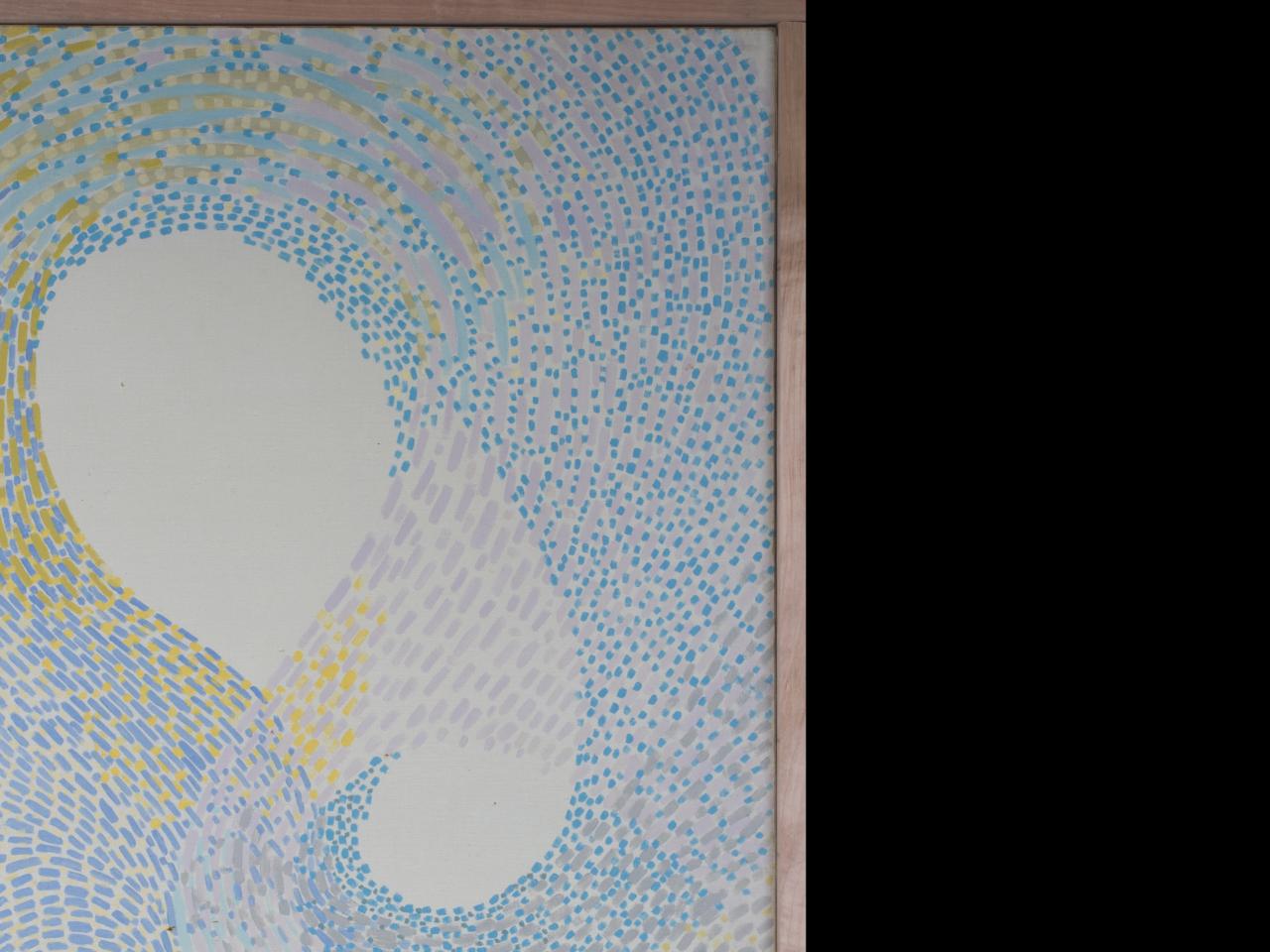 Temple al huevo y óleo sobre tela