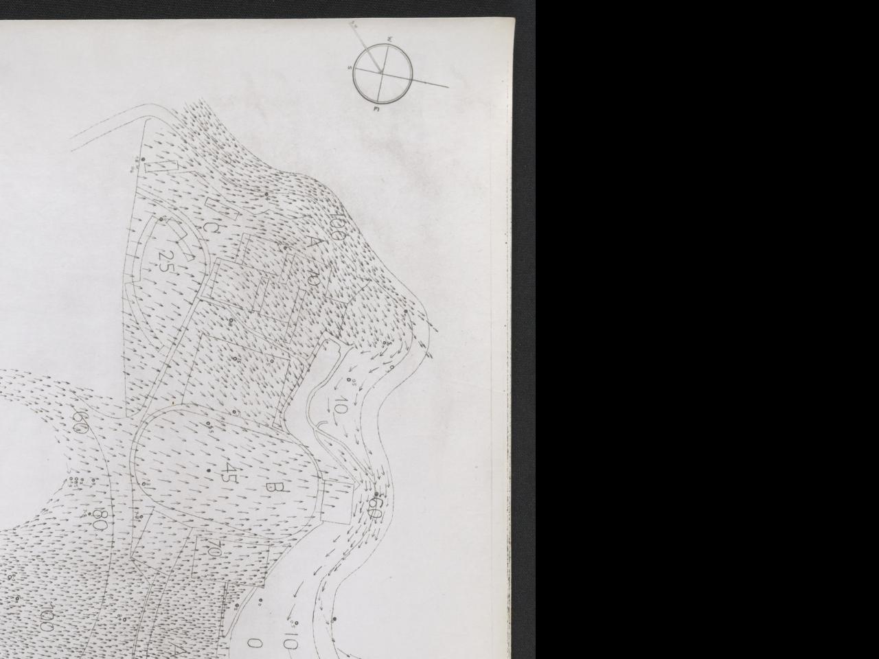 Diagrama estudio del Viento para Escuela Naval (2). ca. 1956