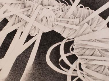 Lápiz color sobre papel