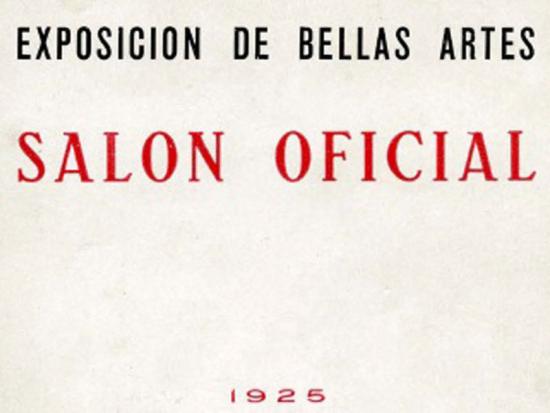 Catálogo Exposición de bellas artes, Salón de 1925
