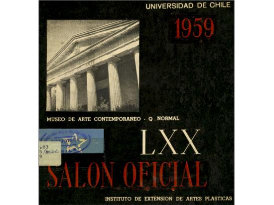 CATÁLOGO LXX SALÓN OFICIAL 1959