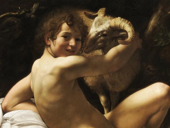 Detalle, San Juan Bautista, 1602. Colección Museos Capitolinos